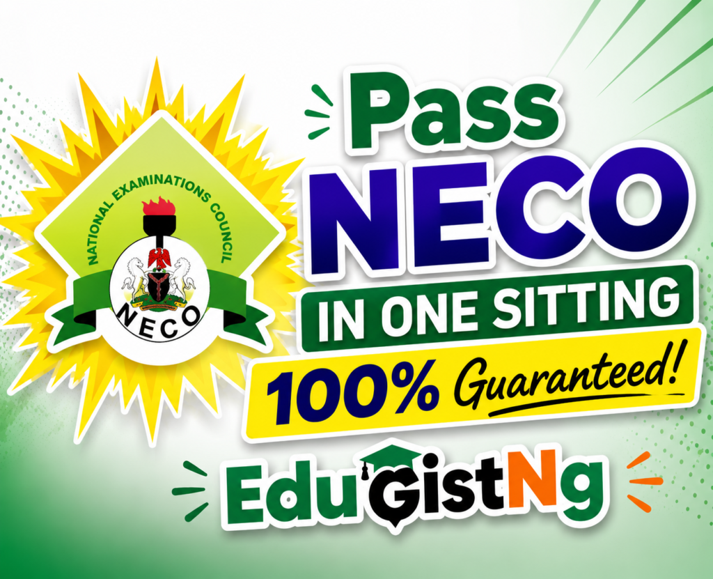 NECO 2026 SSCE Verified Examination Timetable